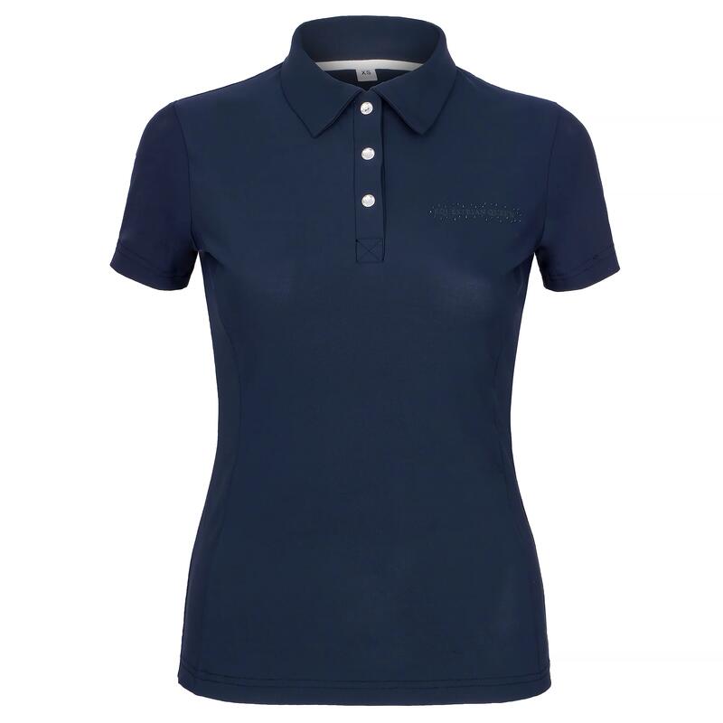 Tricou polo de călărie pentru femei EQUESTRIAN QUEEN Andrea 25SS