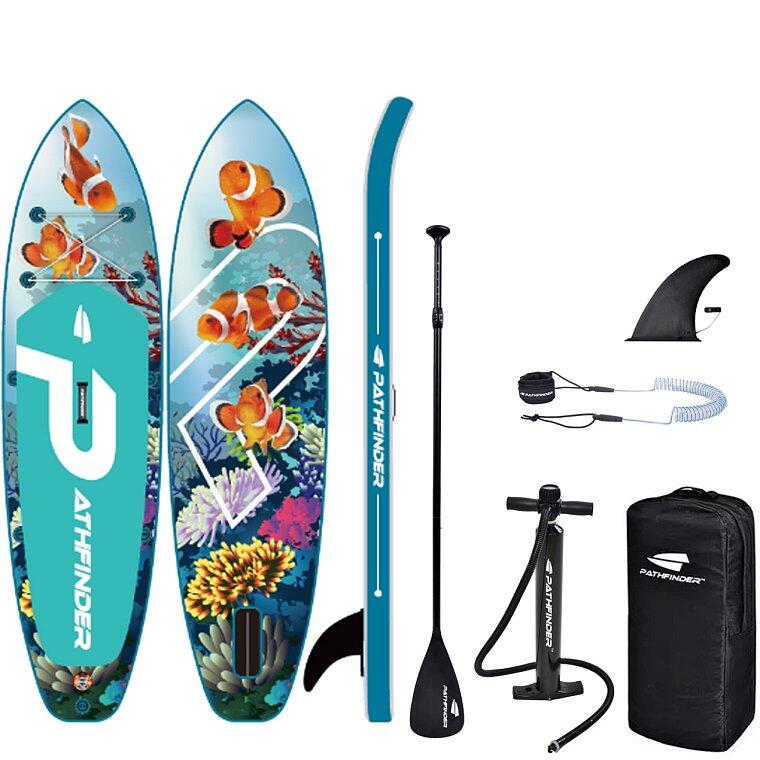 Deska SUP allround dla młodzieży i dorosłych PATHFINDER MARINE CLOWN 10'2"