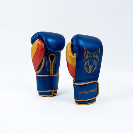 Guanti Knockout box metallic