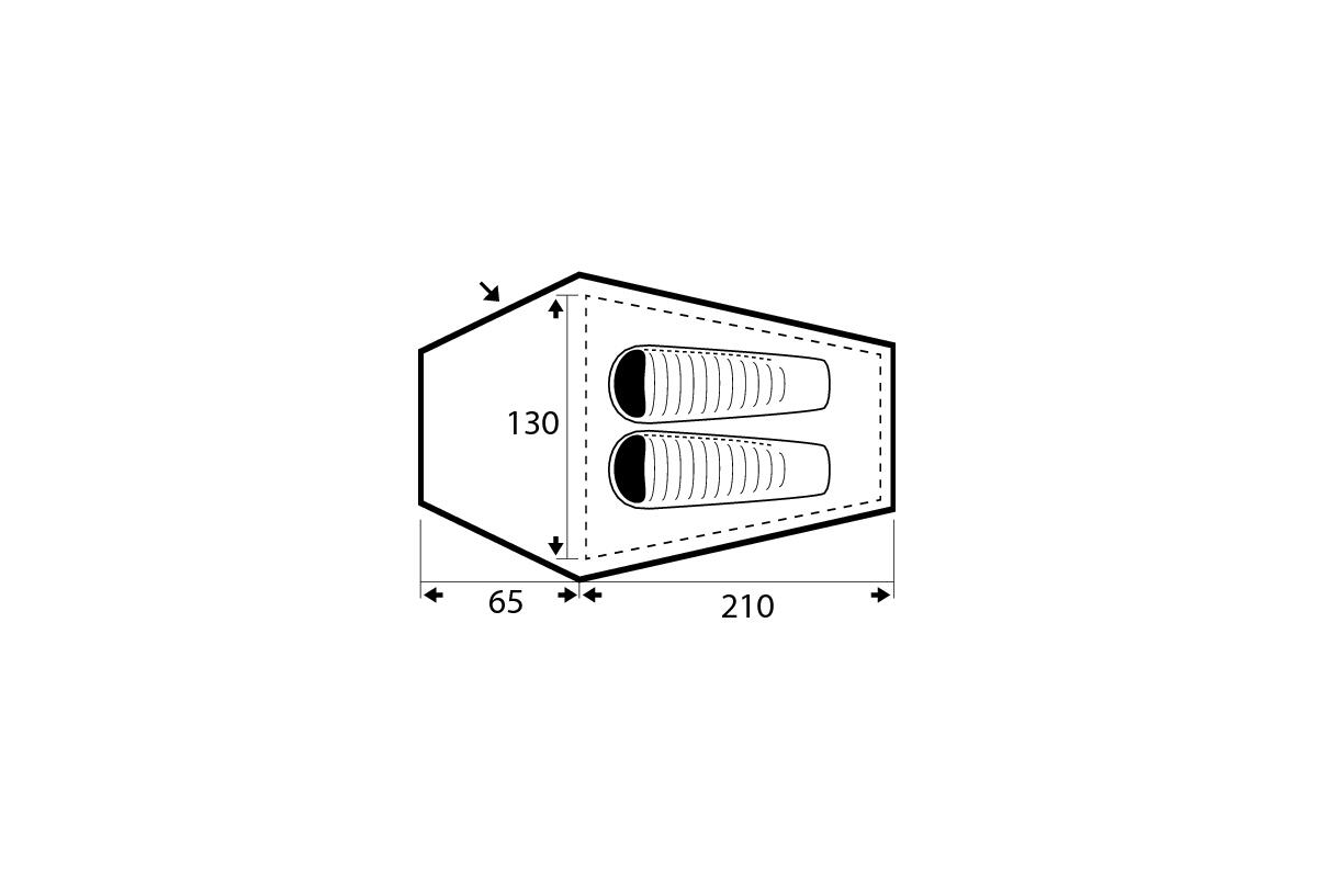 Zelt Trimm DELTA D 4/5