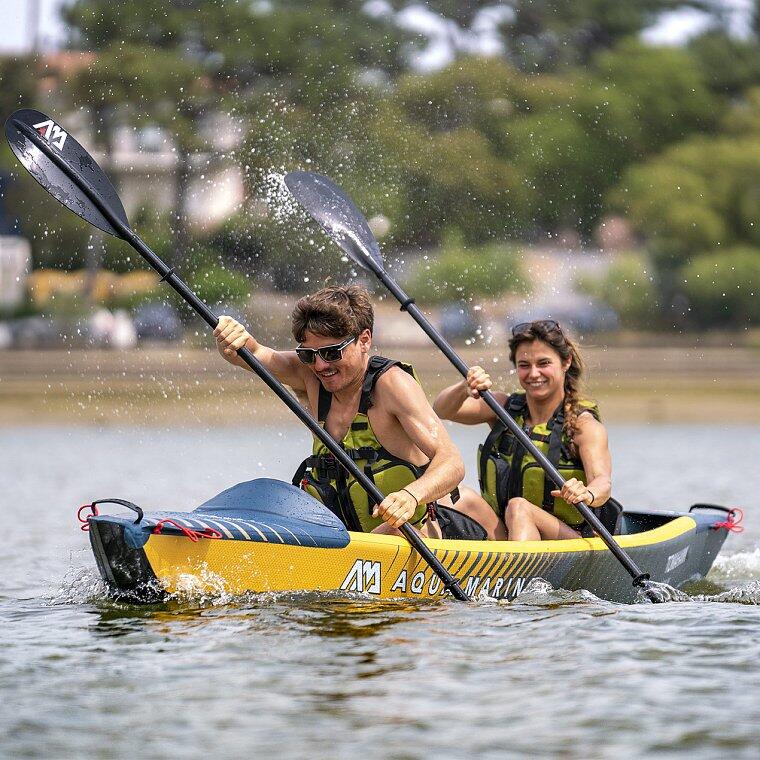 Kajak pompowany AQUA MARINA TOMAHAWK AIR-K 14’5” z 2 wiosłami