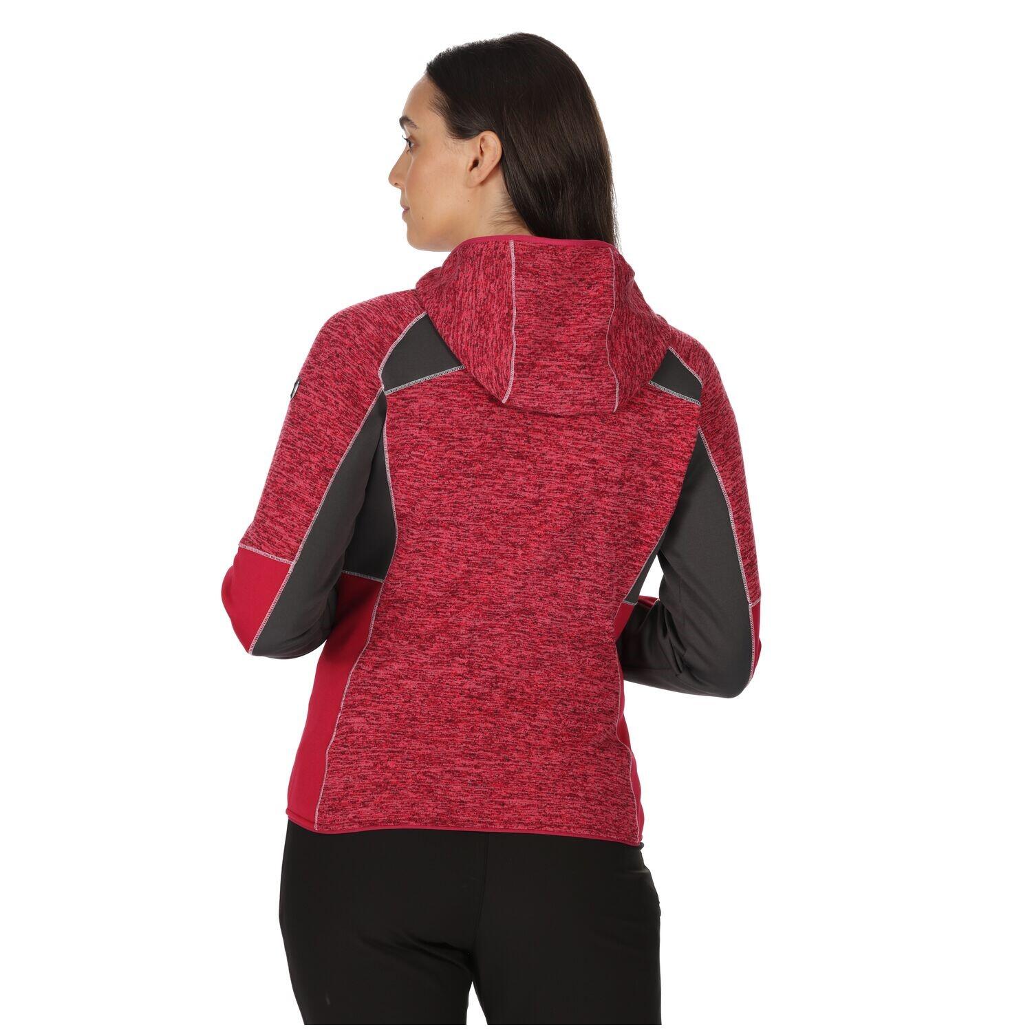 Regatta Strickfleecejacke Damen mit Kapuze 3/4
