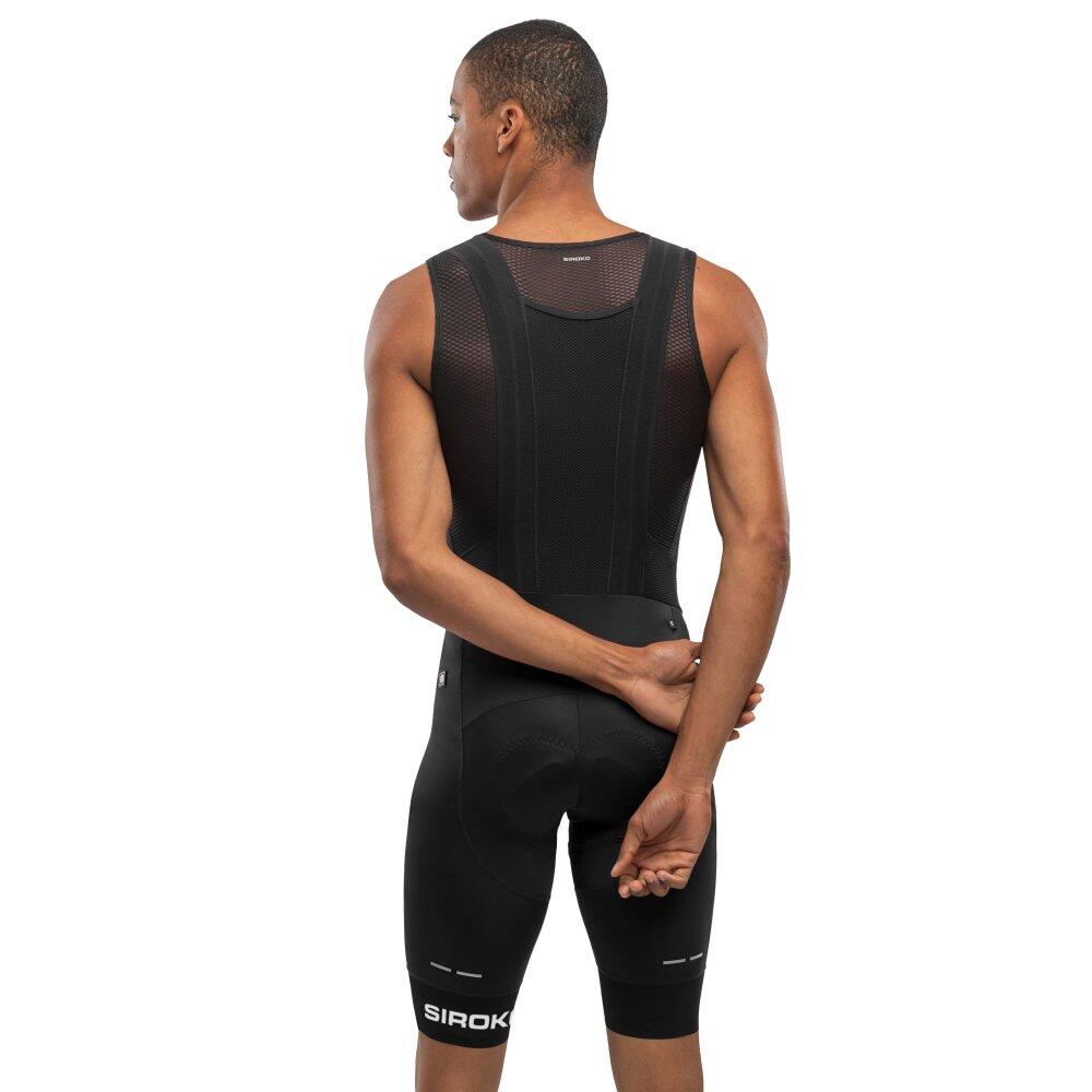 Herren Radsport kurze fahrradträgerhose für BX Squadra Schwarz 2/7