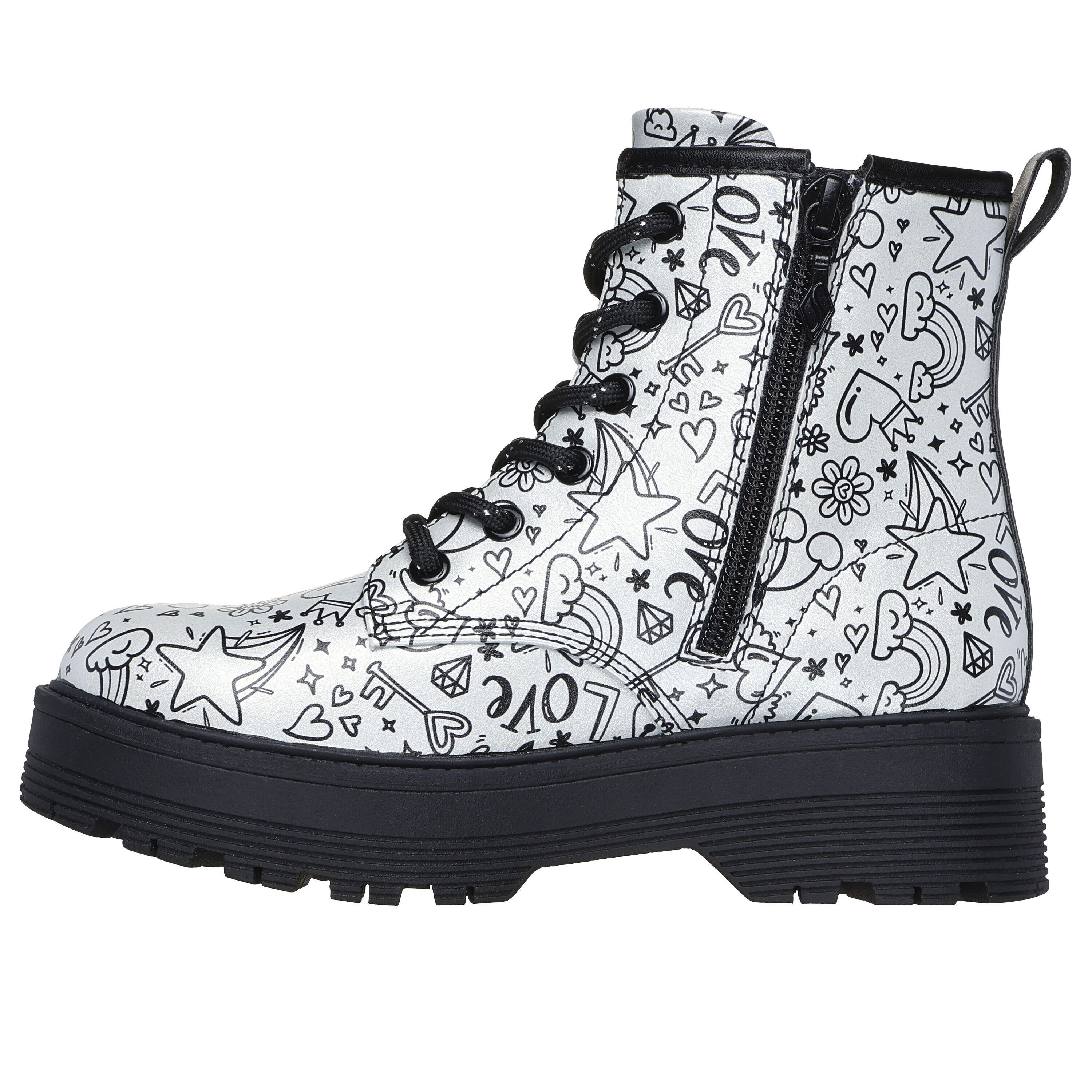Bottines fille Skechers Gravlen Hi 3/5