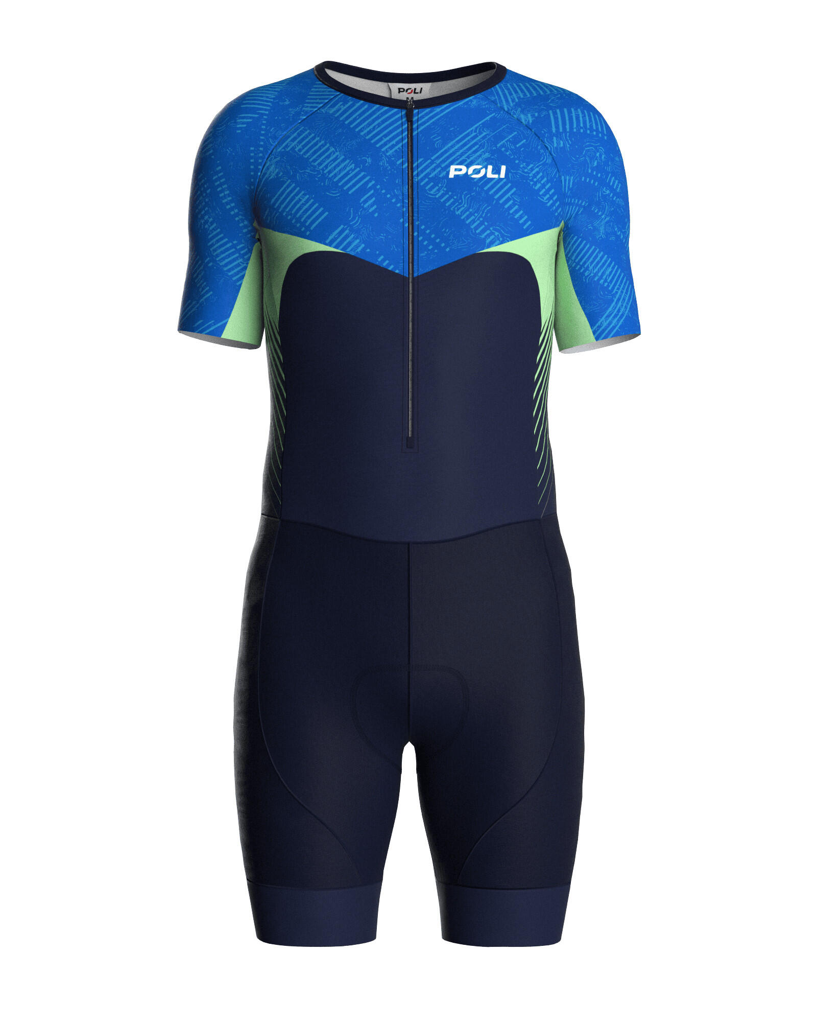 POLI Triatlonpak korte mouwen unisex – HYDRIS