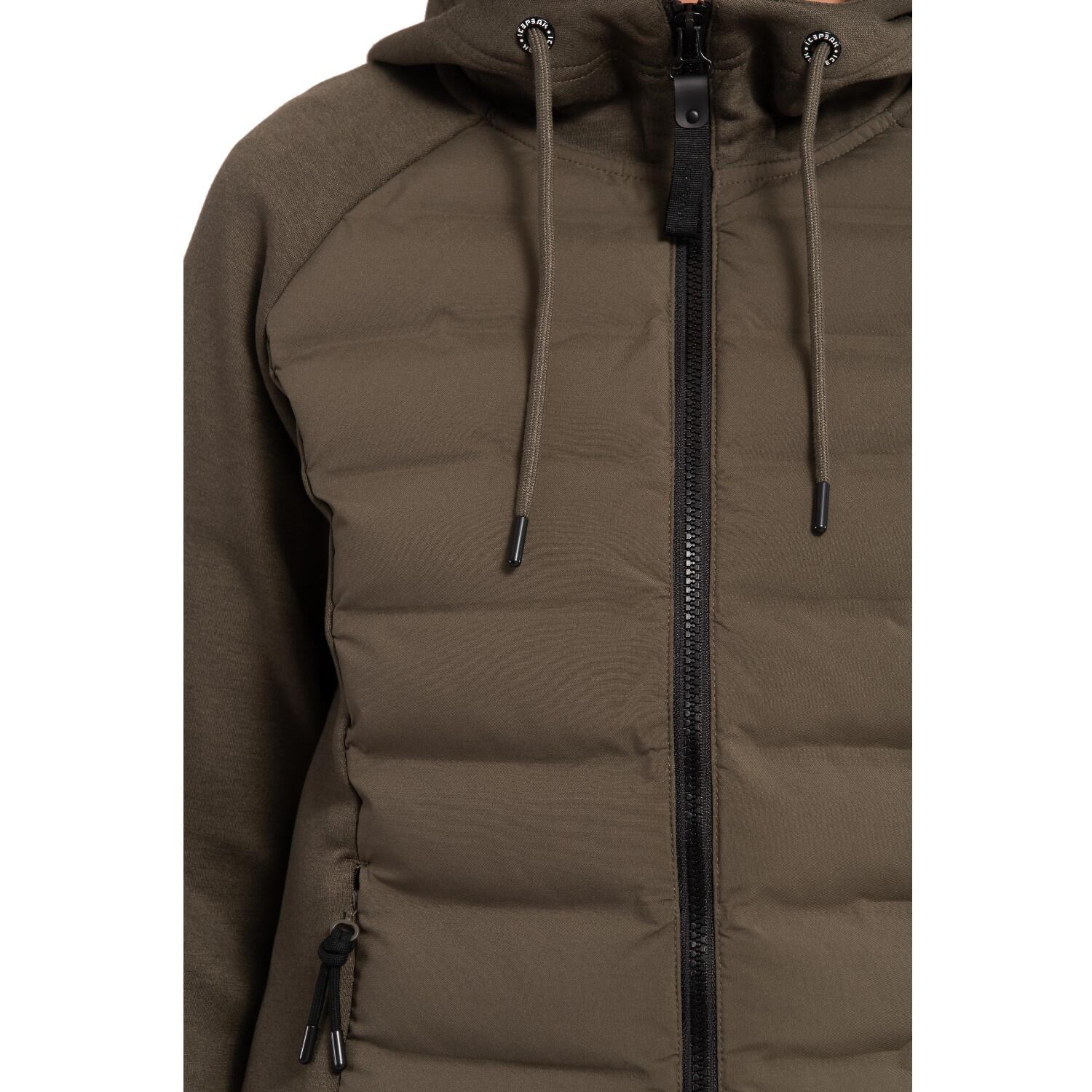 Icepeak Ashburn Midlayer Jacke für Damen mit Kapuze 3/4