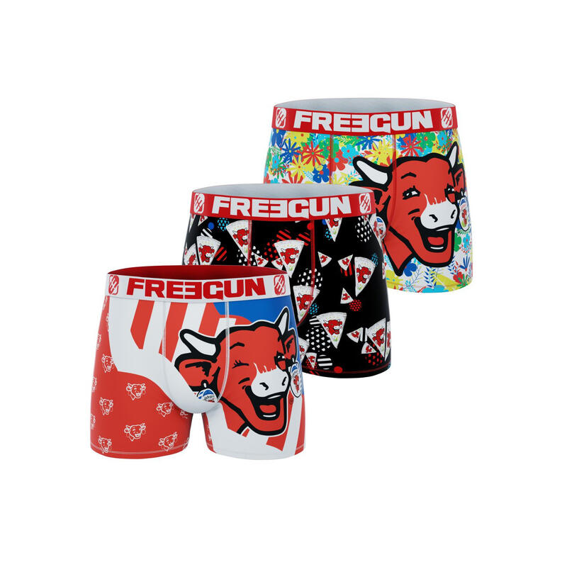Lot de 3 boxers homme La Vache Qui Rit