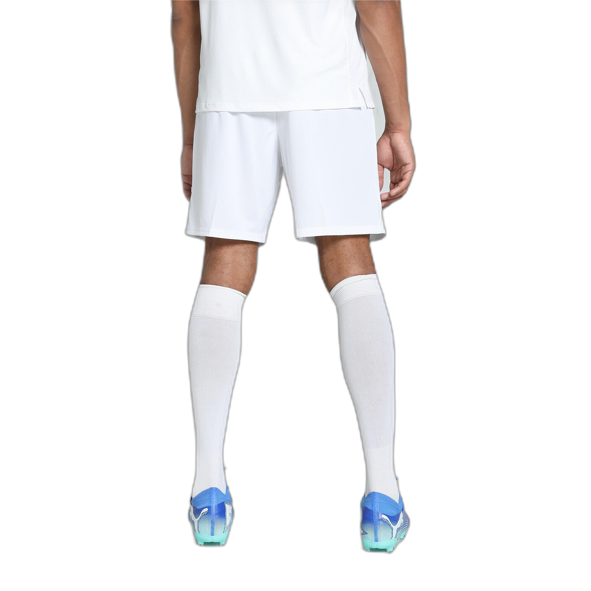 PANTALONCINO da calcio uomo puma bianco 5/7
