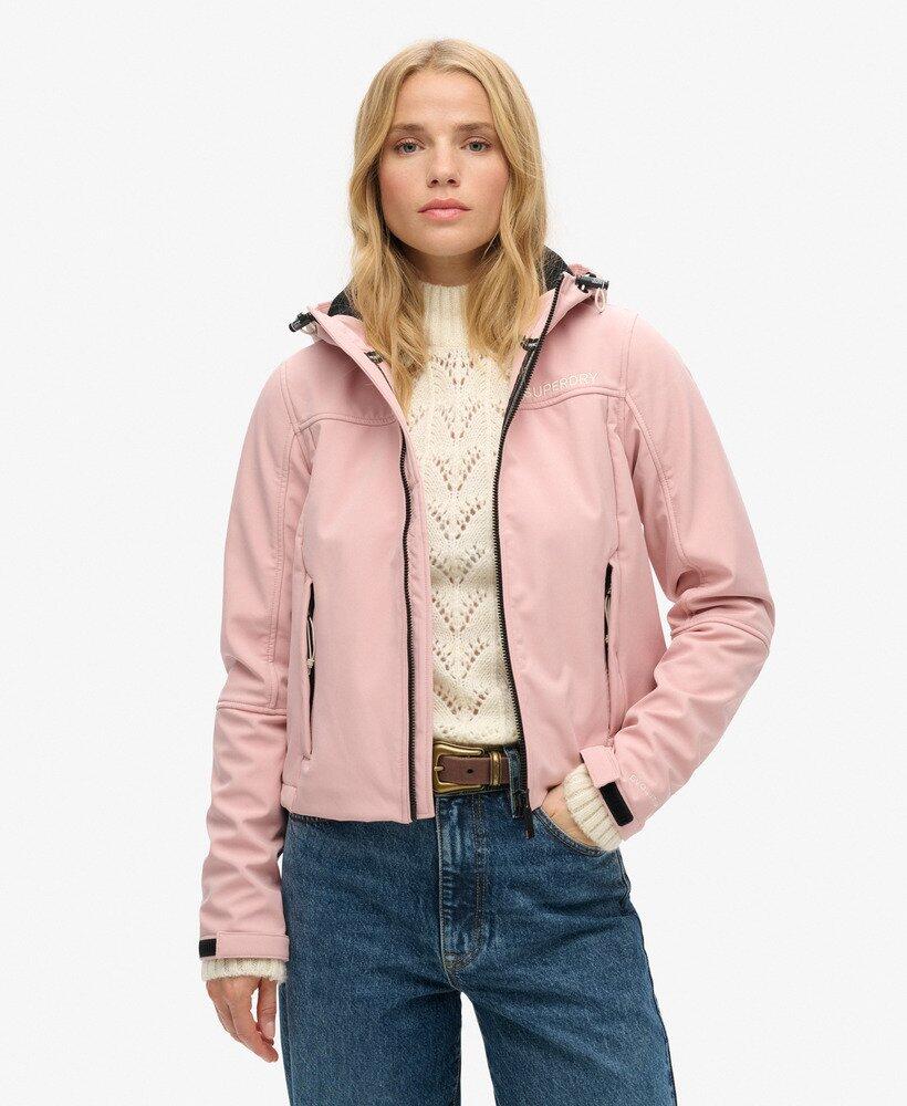 Veste de randonnée à capuche en softshell 1/1