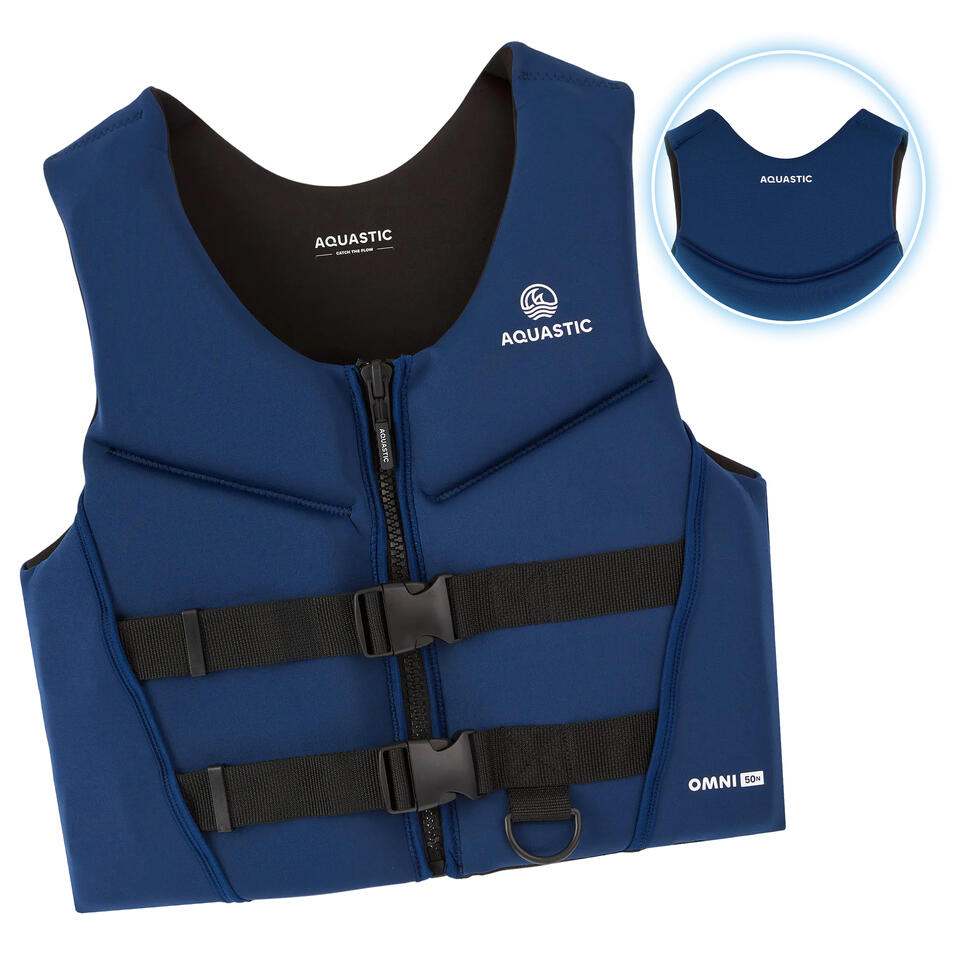Kamizelka asekuracyjna AQUASTIC Omni 50N neoprenowa