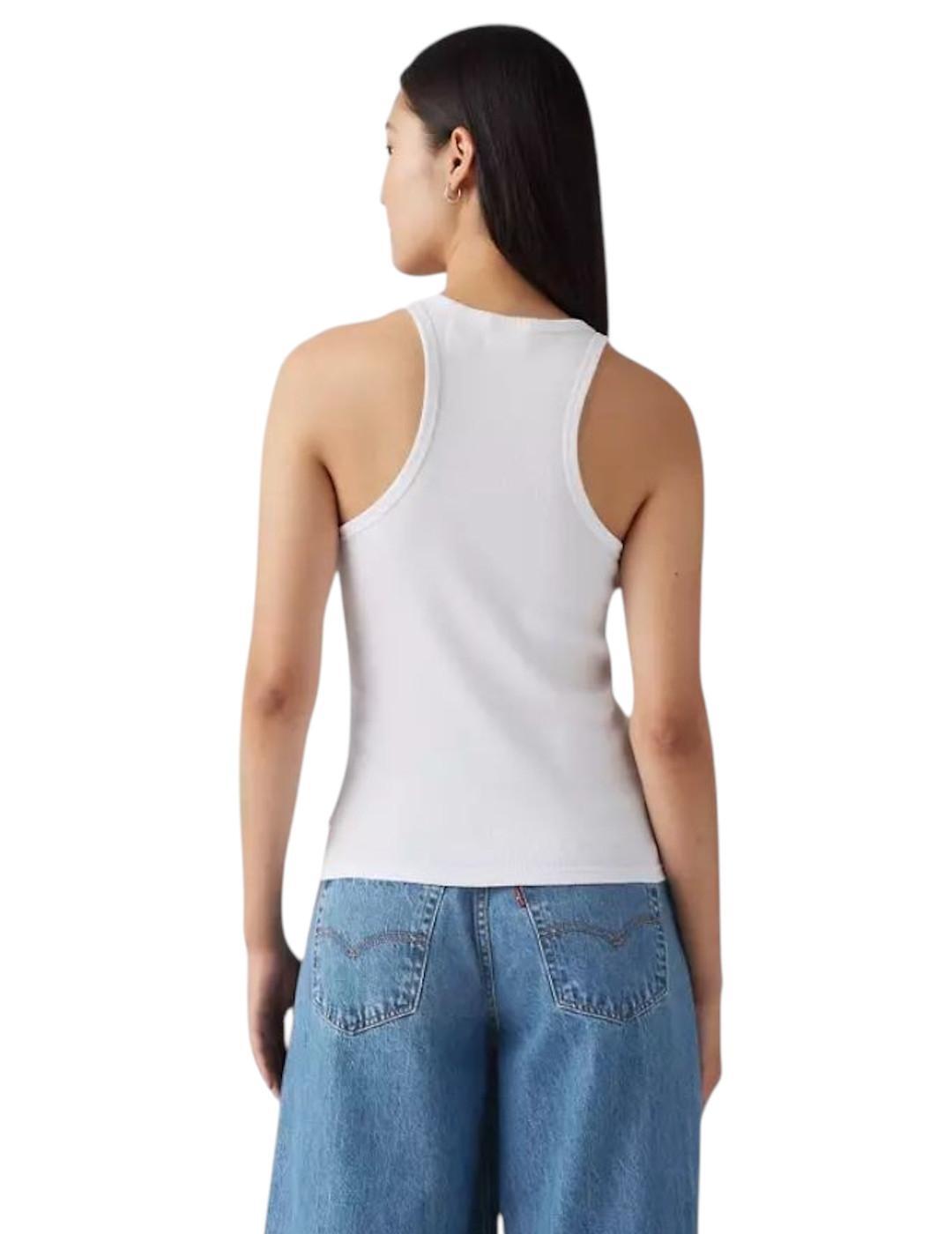 T-shirt pour Femme Levis Gemini Blanc 2/4