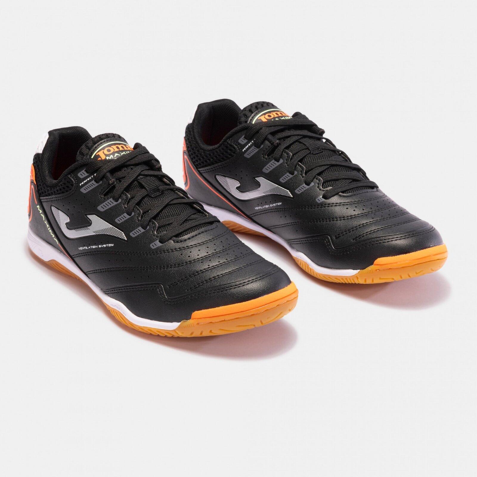 Deportivo Joma FUTBOL MAXIMA 2301 NEGRO NARANJA INDOOR CMSport 3/5