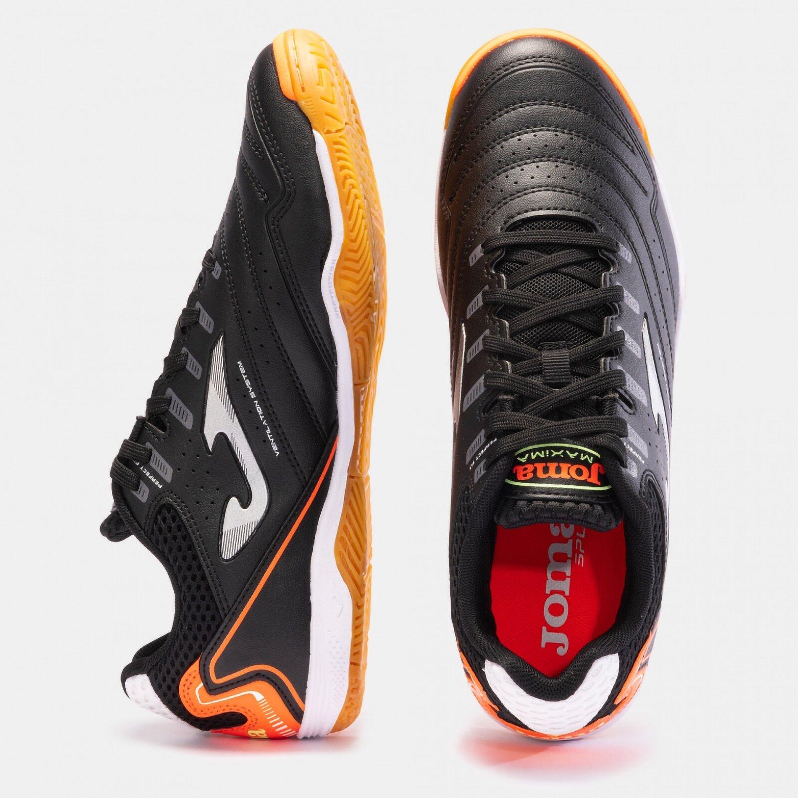 Deportivo Joma FUTBOL MAXIMA 2301 NEGRO NARANJA INDOOR CMSport 4/5