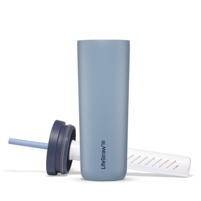 LifeStraw Go Series Tumbler 500 ml – Azul Claro 3/4