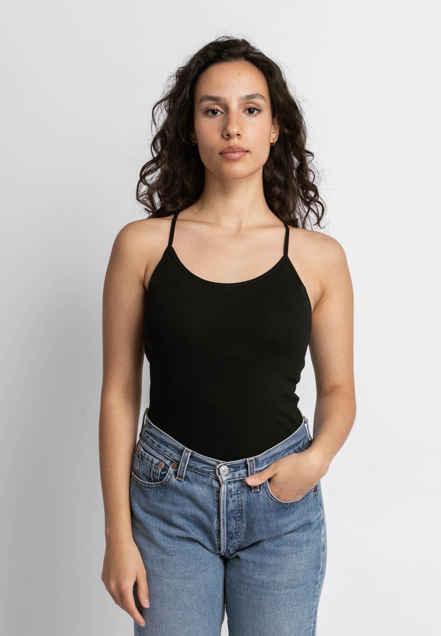 DAMEN SPAGHETTI TOPS 2/5