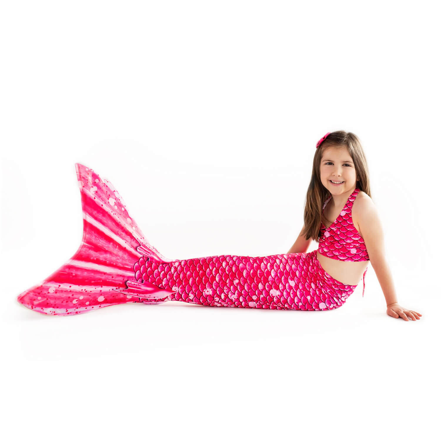 Sun Tails - Queue Sirene Bahama Pink Jl - Bas De Maillot De Bain - Rose|rouge - Decathlon