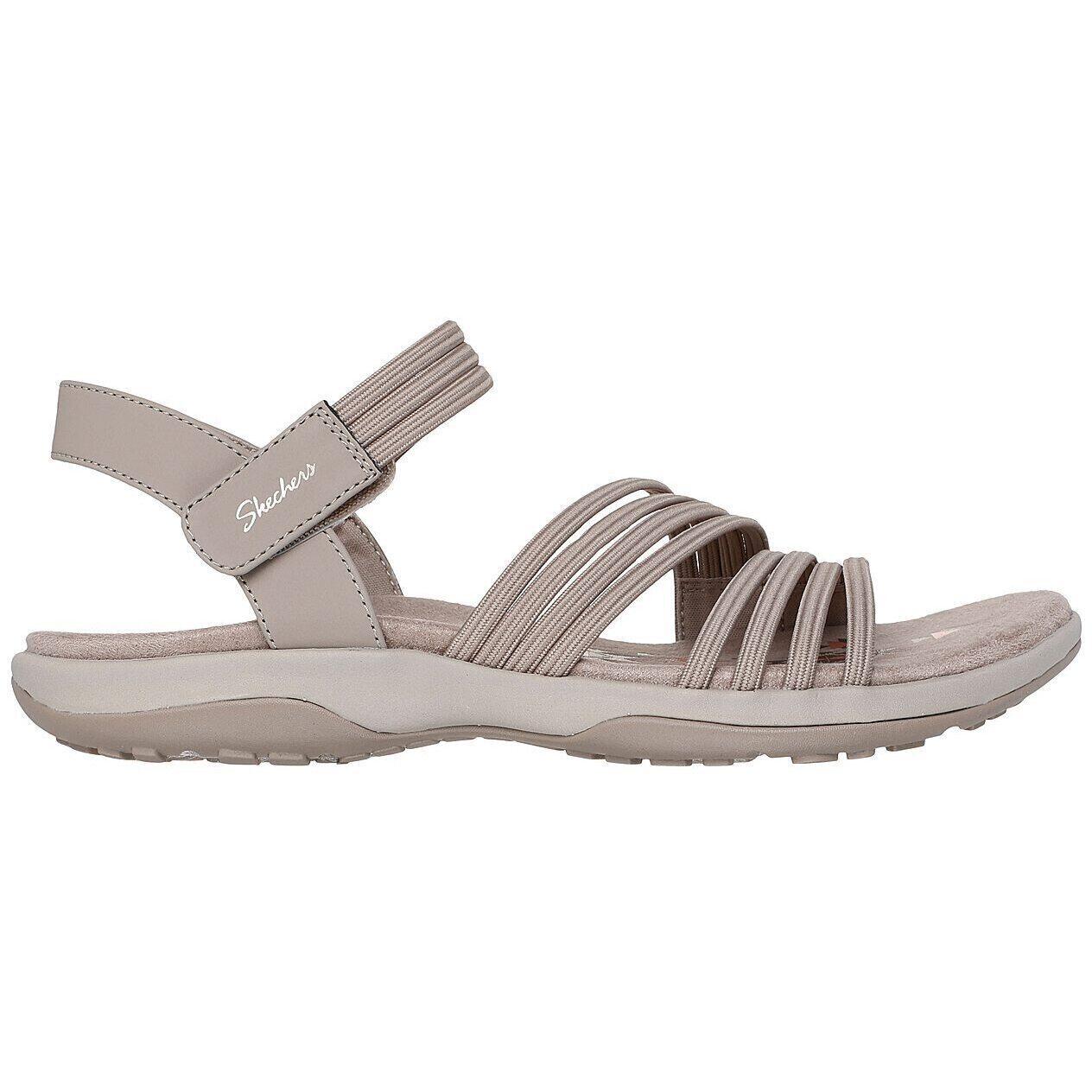 Sandalen Skechers Reggae Slim - Coffee, Beige, Dames 3/6