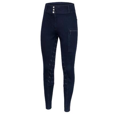Equestrian queen walsall 25ss dames rijbroek denim
