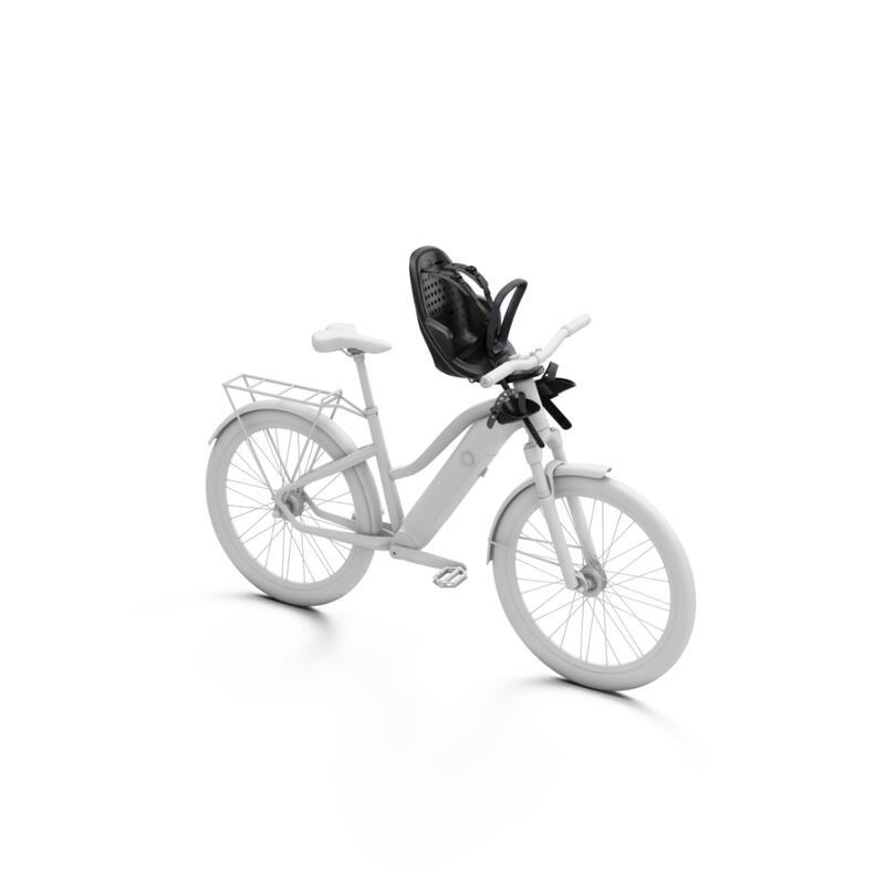 Scaun copii, Thule Yepp2 Mini Midnight Black, cu montare pe bicicleta in fata