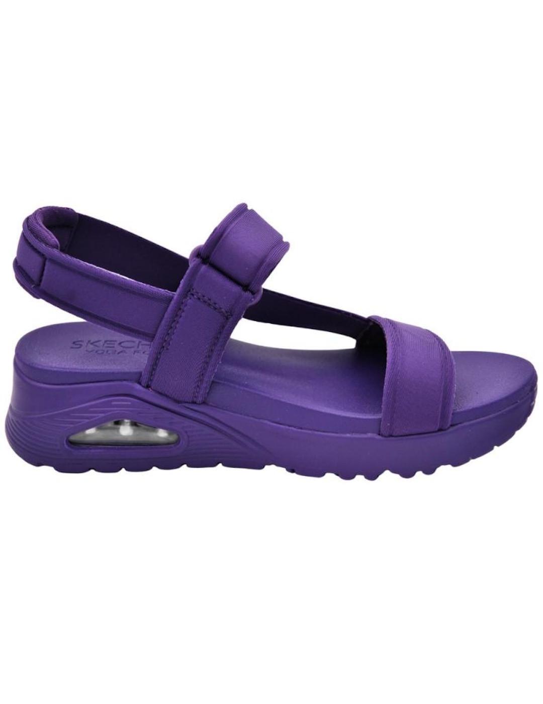 Sandales pour femmes Skechers Uno Violet. 1/4