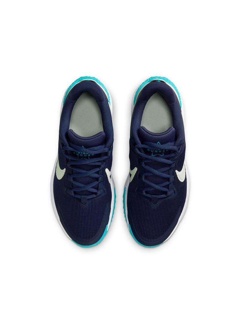Zapatillas para Niño Nike Star runner 4 Marino 7/7