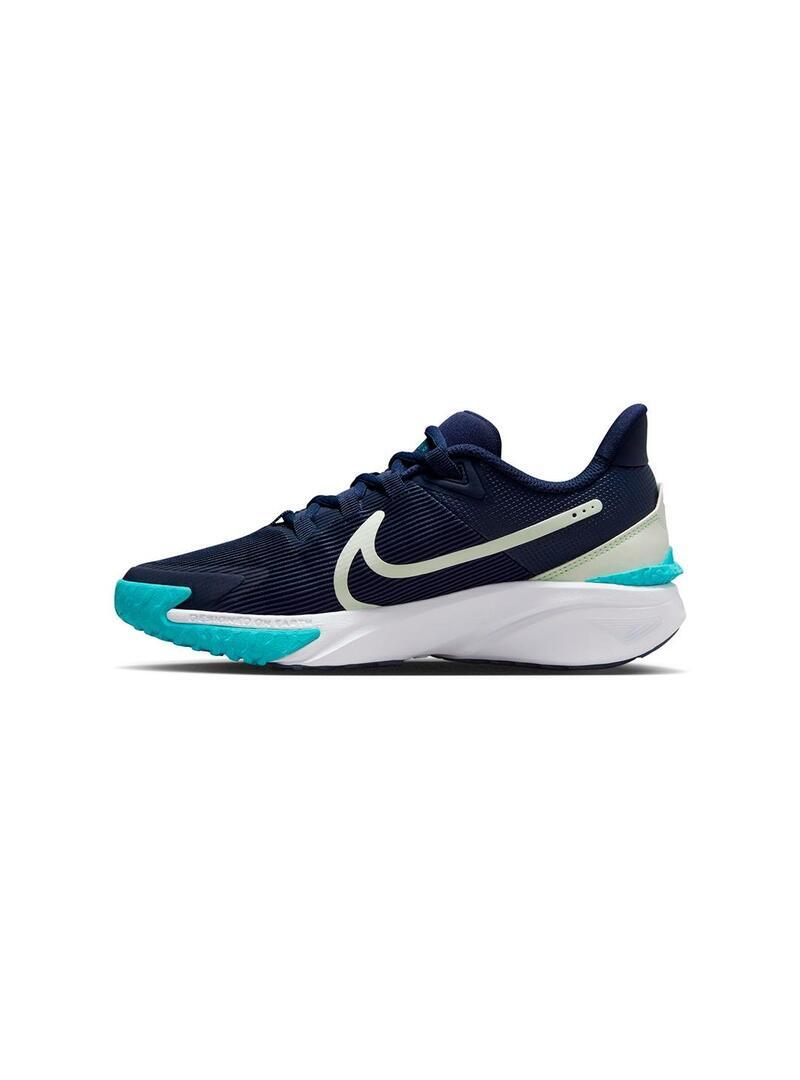 Zapatillas para Niño Nike Star runner 4 Marino 2/7