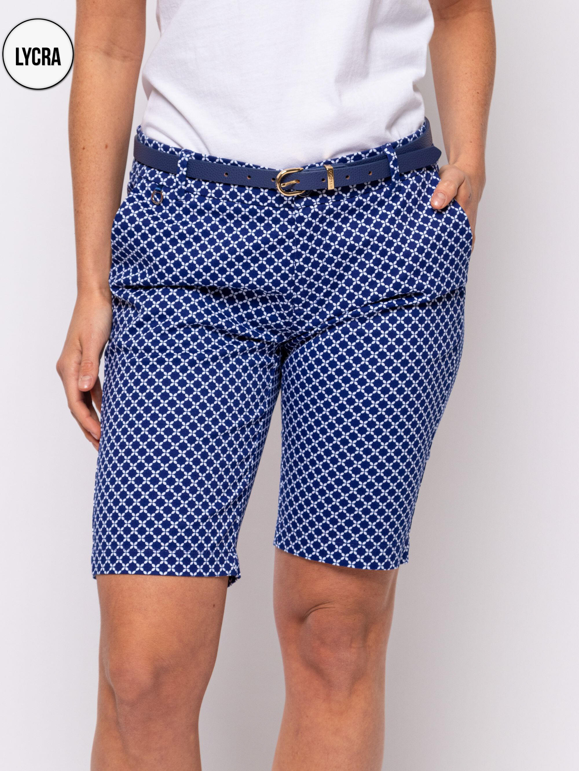 Pantaloni scurți din in pentru femei WISION24