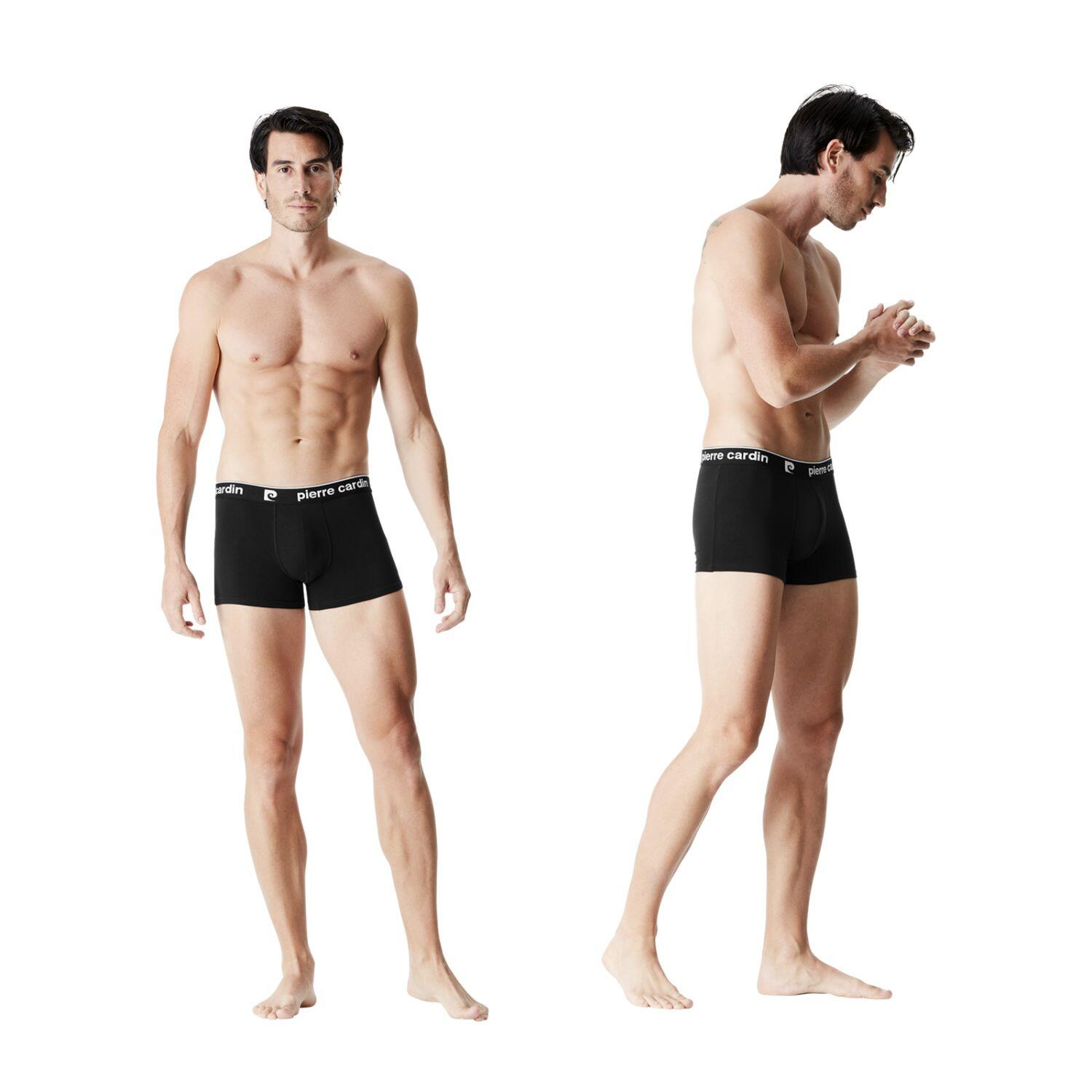 Lot de 4 boxers homme en coton Basic 2/5