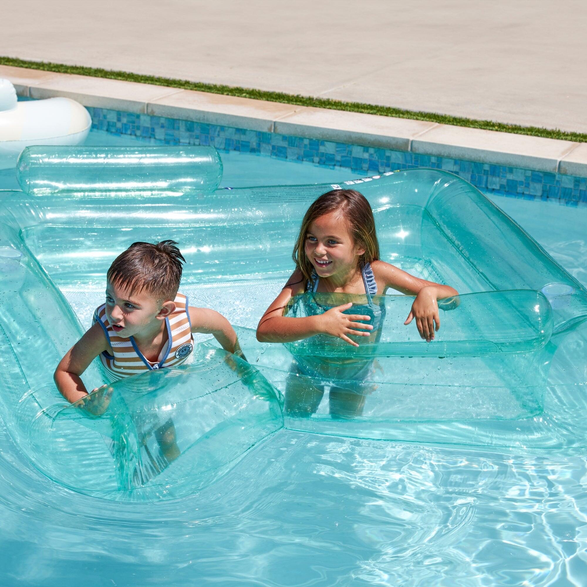 Swim Essentials Family Water Hammock - Green - Pure Tones 3/3