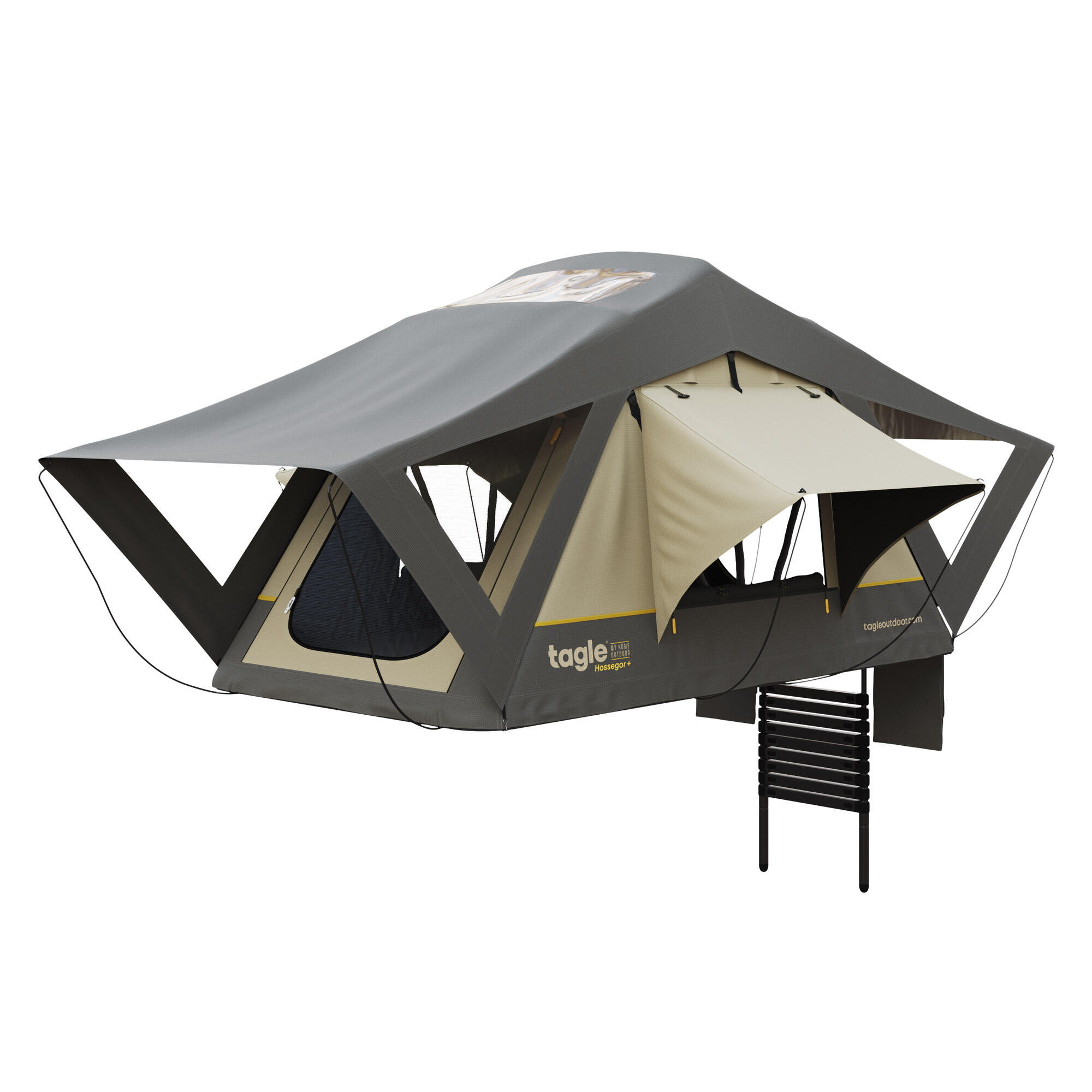 GO BIKER Daktent TAGLE SOMO LITE 2 personen, waterdicht, geïntegreerde LED, opvouwbaar