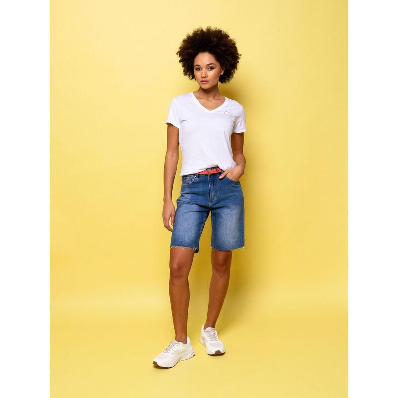 Pantaloni scurți din denim pentru femei WENNA