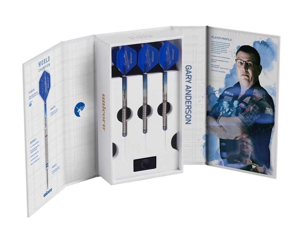 UNICORN Unicorn Gary Anderson World Champion Phase 3 – 90% tungsteno, 21 g