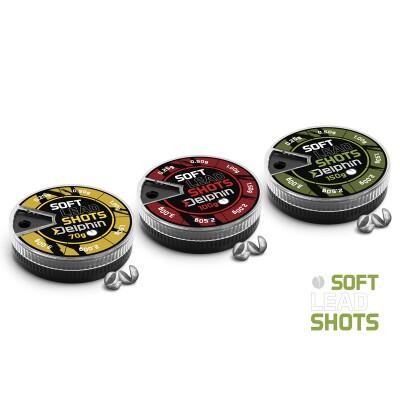 Plumbi echilibrare linie Delphin SOFT (Cutie Roșie), 100g, 0,25-3,0g