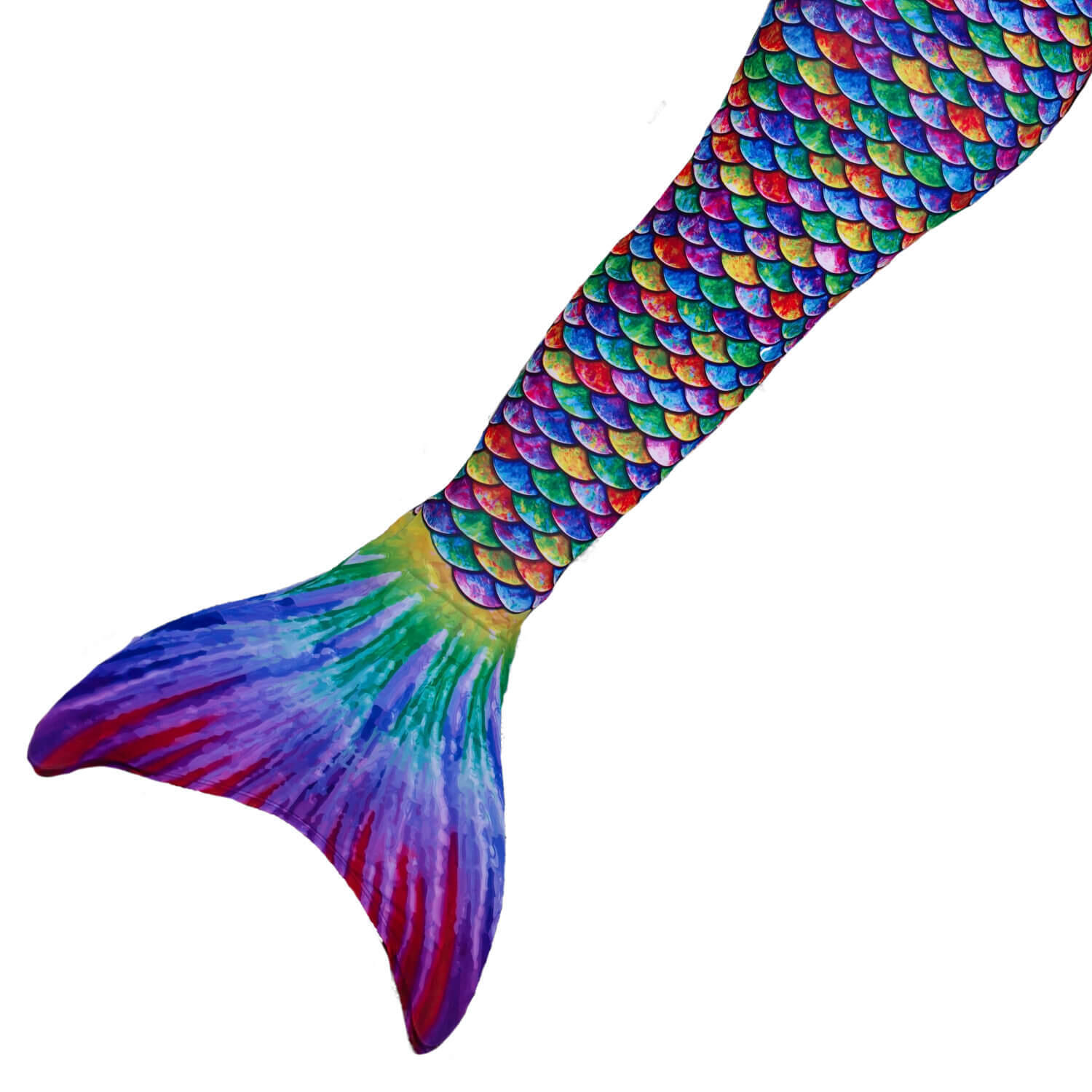 Sun Tails - Queue Sirène Hawaiian Rainbow Xl 48 Shorty Couleurs Vives - Maillot De Bain Shorty - Multicolore - 48 Xl - Decathlon