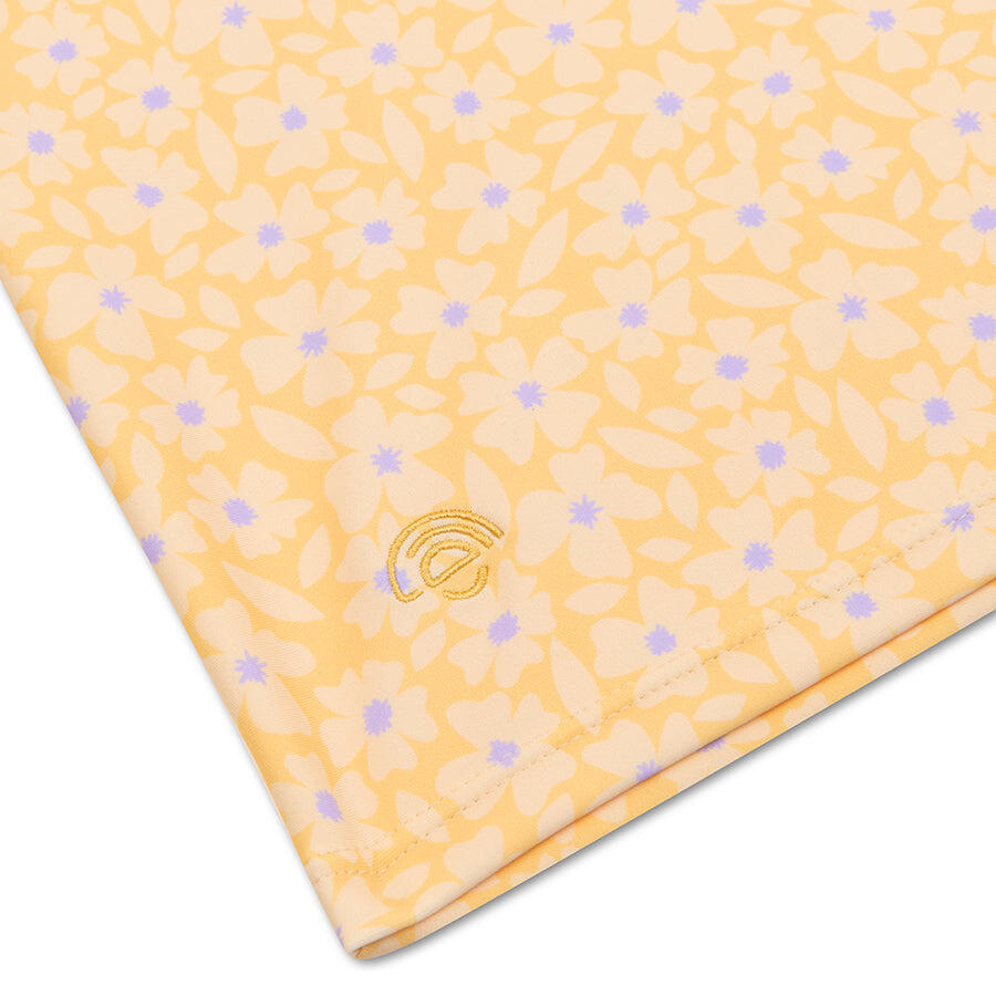 UV Shirt Unisex  Yellow Flowers 3/5
