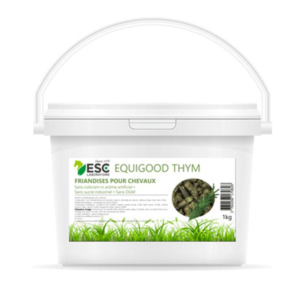 Friandises naturelles cheval Equigood Thym ESC Laboratoire 1Kg 2/2