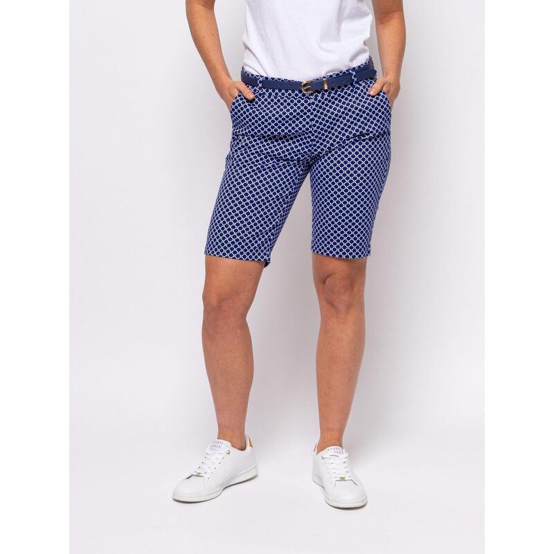 Pantaloni scurți din in pentru femei WISION24