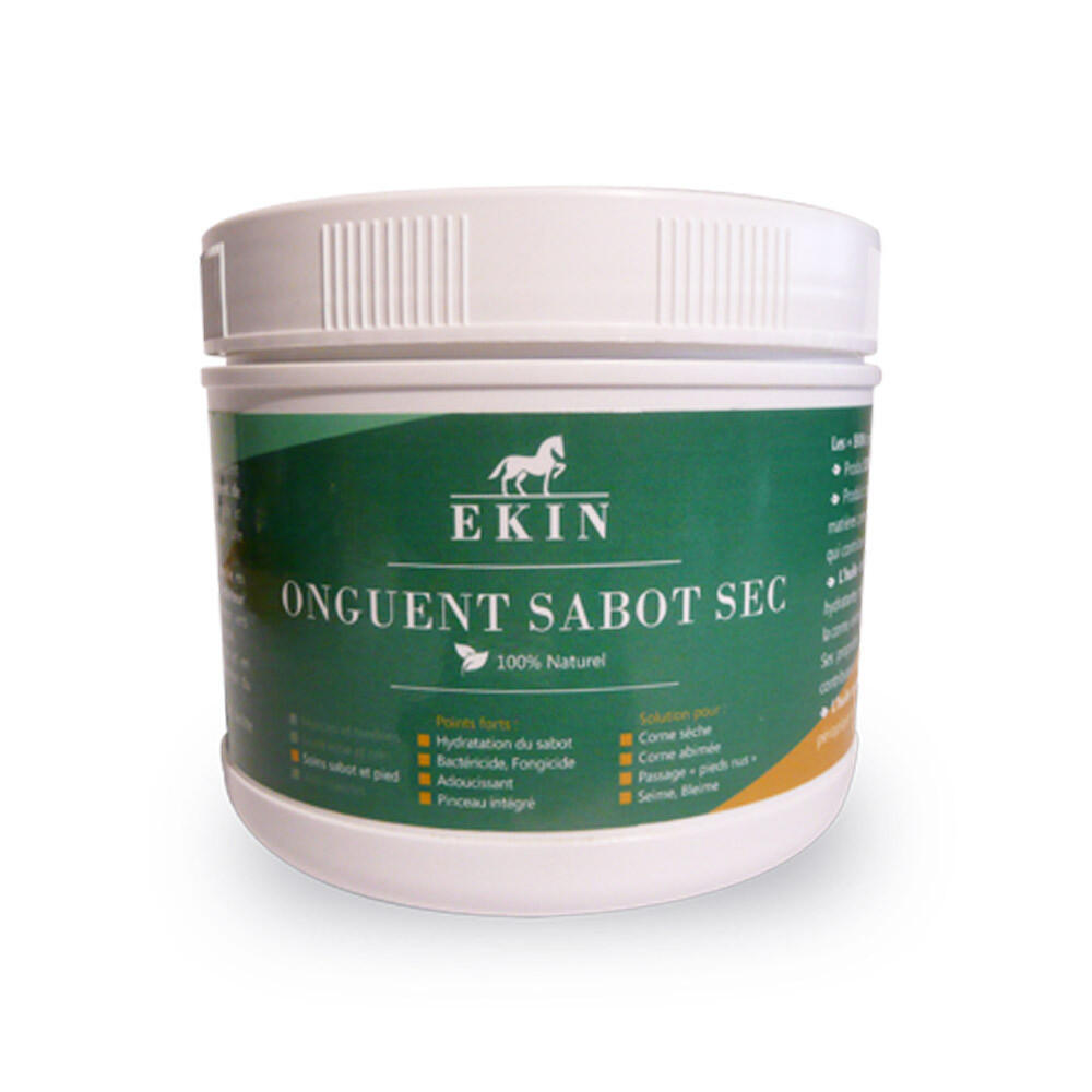 Onguent sabot sec cheval Ekin 500g 2/4