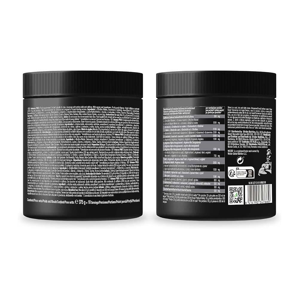 Weider Intense Pre-Workout (18 Serv) Fruit Punch - Pré-entraînement 2/3
