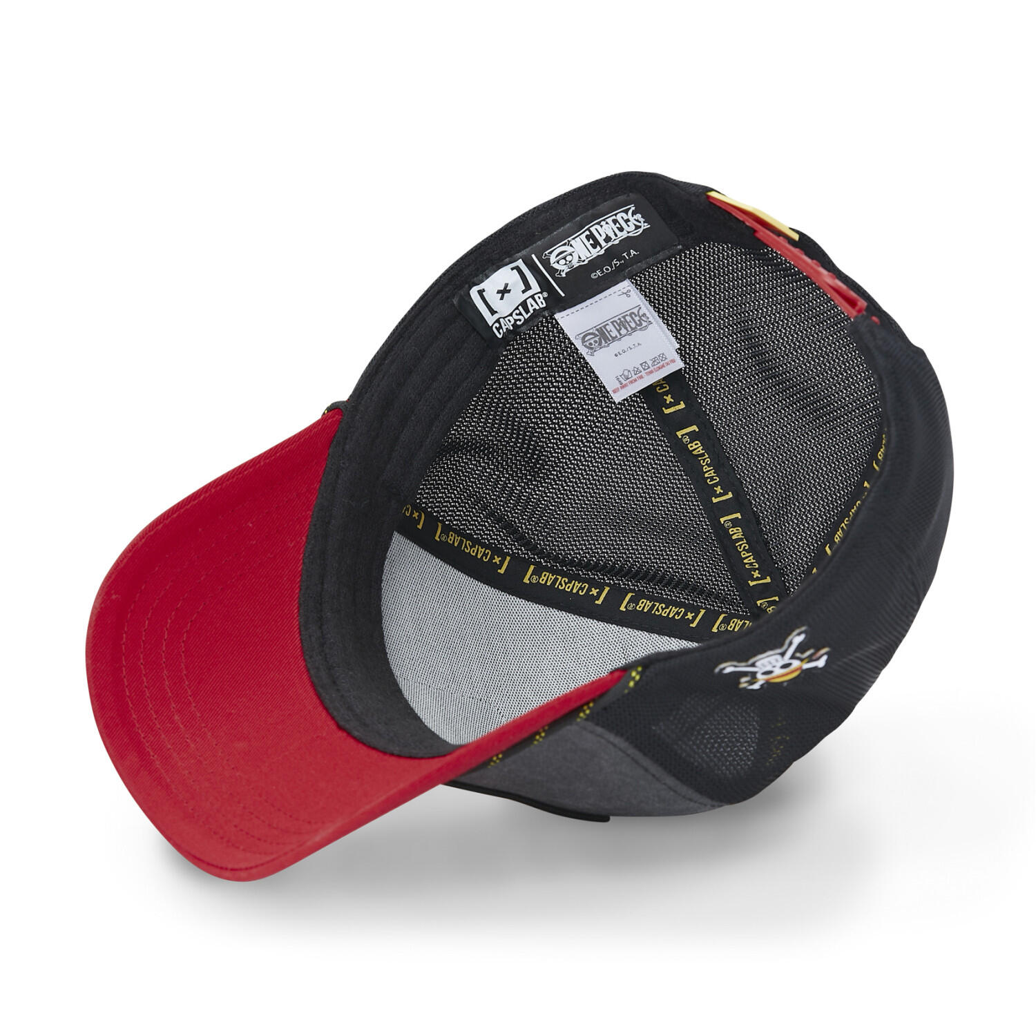 Casquette trucker avec filet finitions premium One Piece Mugiwara 4/5