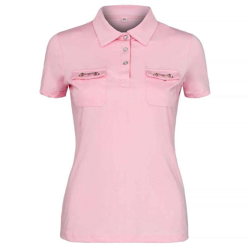 Koszulka polo jeździecka damska EQUESTRIAN QUEEN Khloe 25SS