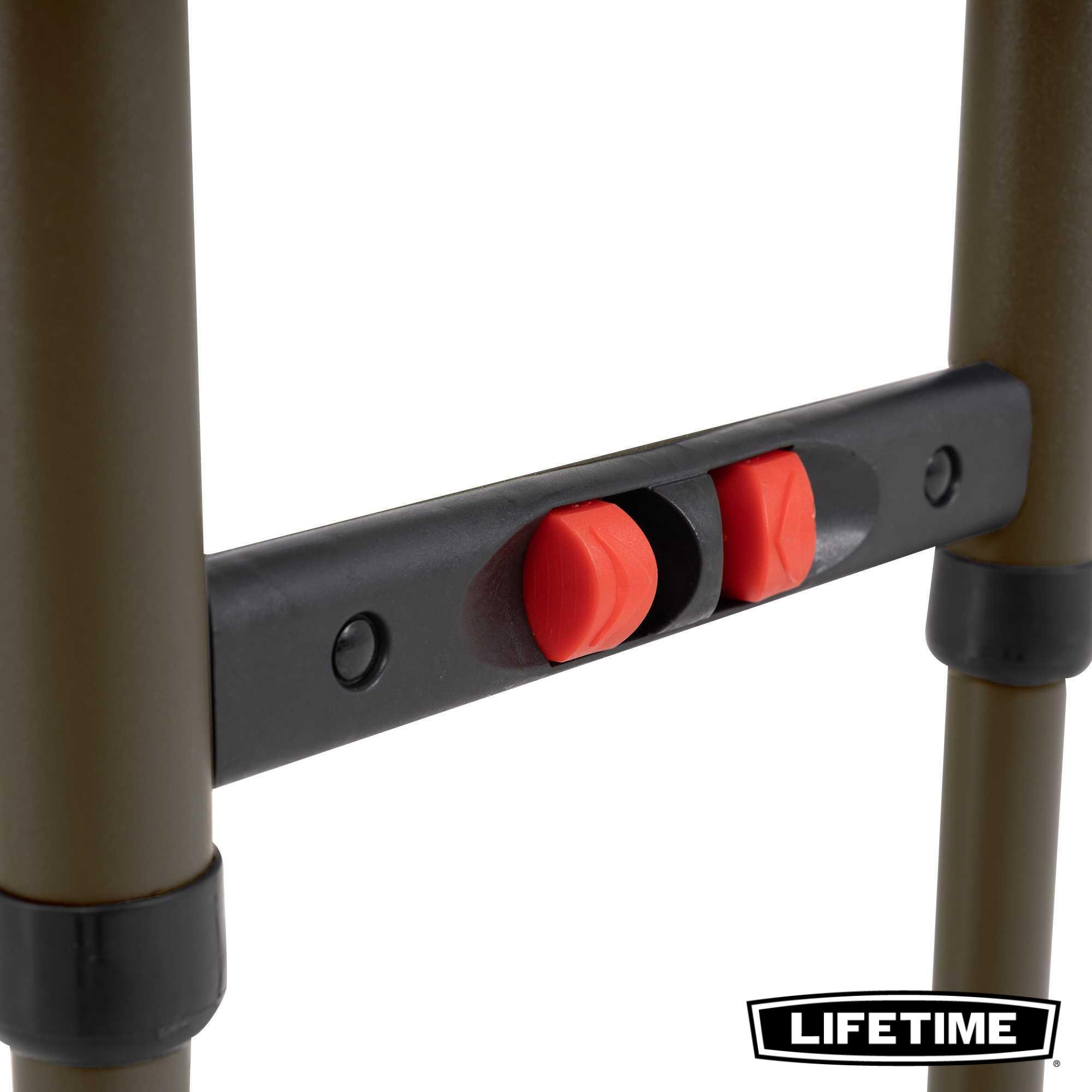 Table Hauteur Ajustable Pliante 183cm Usage Intensif LIFETIME #80834 2/7
