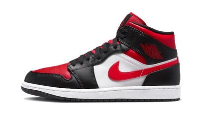 Air Jordan 1 Mid Alternate Bred Toe