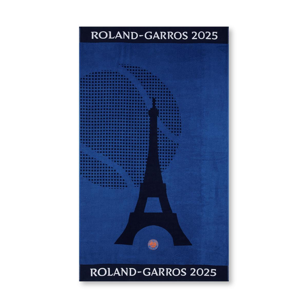 Drap de plage officiel joueur•se Roland-Garros 2025 - Marine 2/3