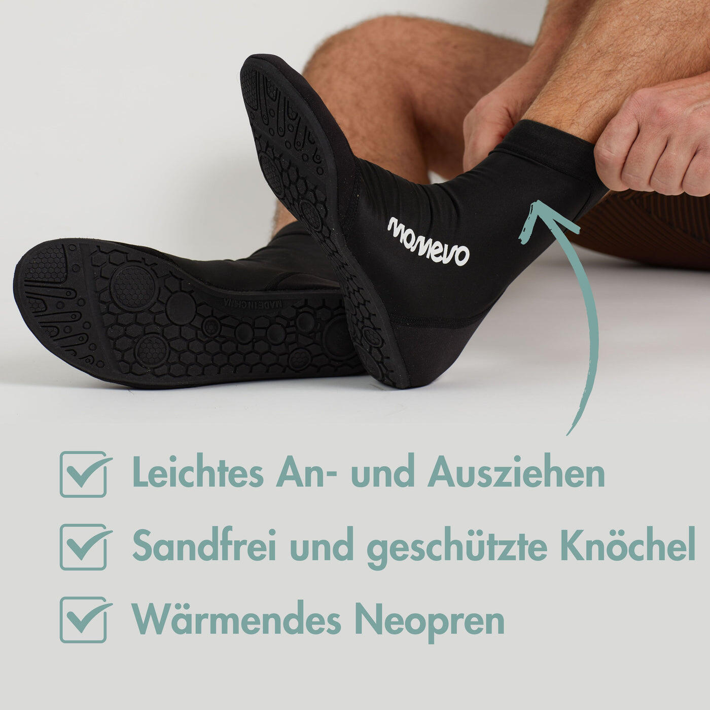 Splashies Wasserschuhe - Seeigelfeste Unisex Badeschuhe aus Neopren 2/6