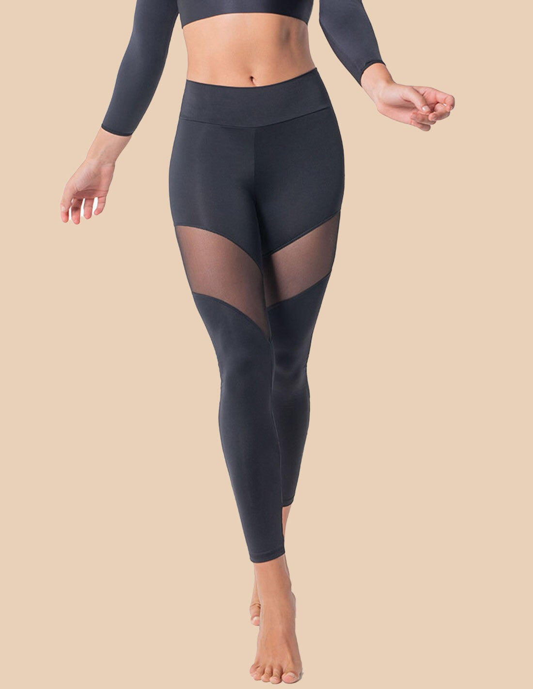 Legging Femme Fitness Taille haute Chipre 2/4