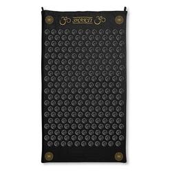 Tapis Acupression pour Relaxation - Coton Biologique, Fabrication éthique - Noir