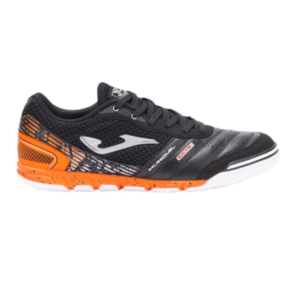 Joma mundial 2501 preto indoor. Chuteiras de futebol de salão para adultos.