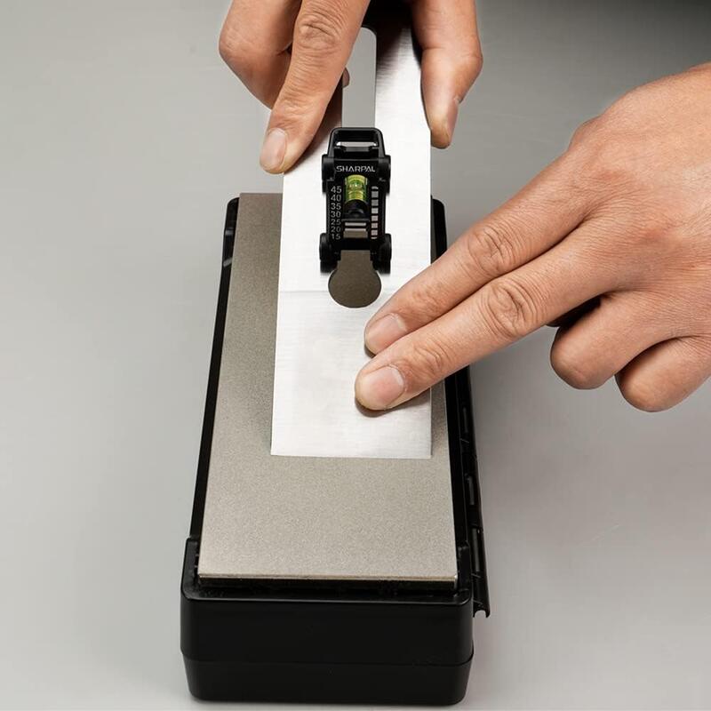 Suport de ascutire SHARPAL 194H, unghi reglabil, baza magnetica, design ergonomi