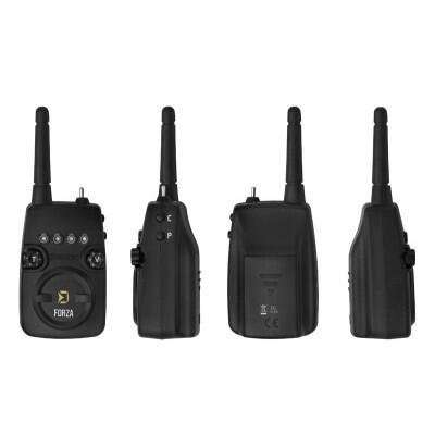 Set avertizori wireless Delphin FORZA LIFE+, statie + 4 avertizori, negru